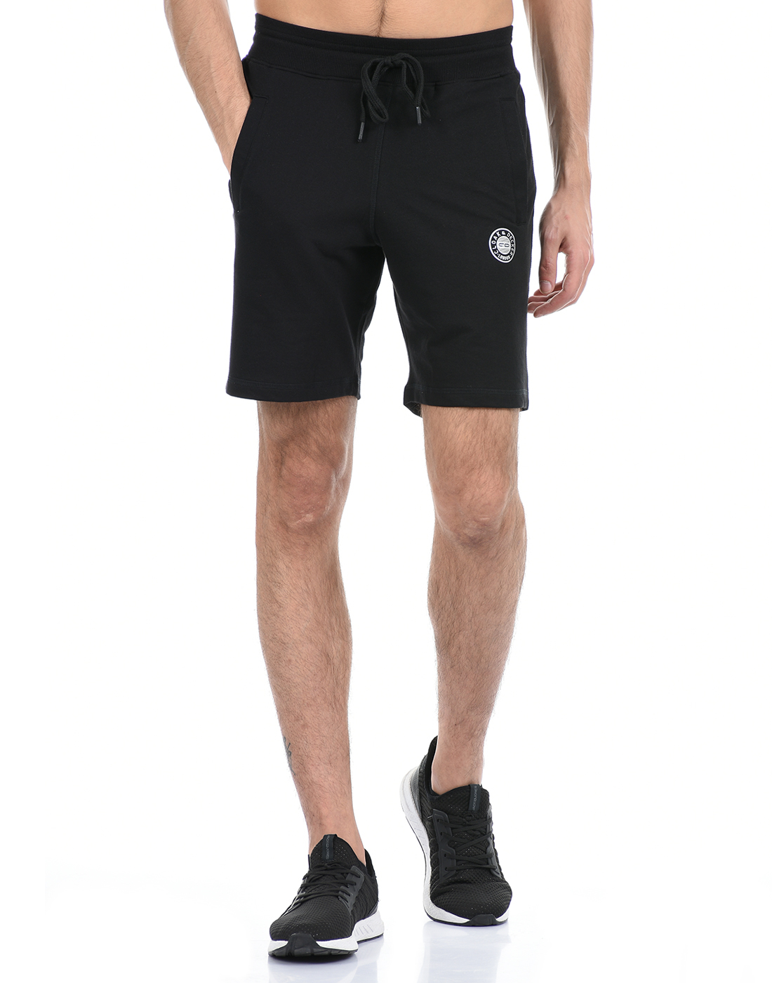 Cloak & Decker by Monte Carlo Men Black Bermuda Shorts